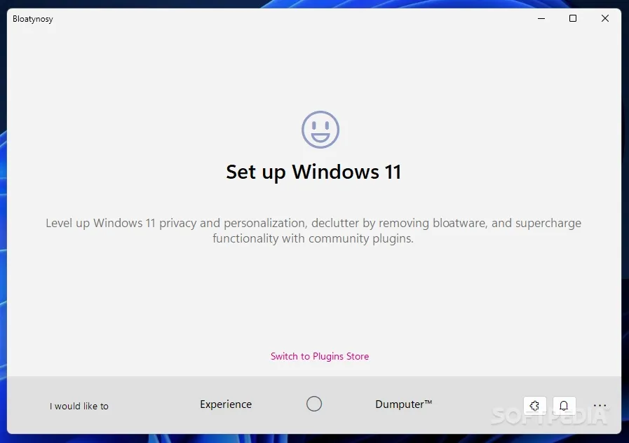 BloatyNosy interface
