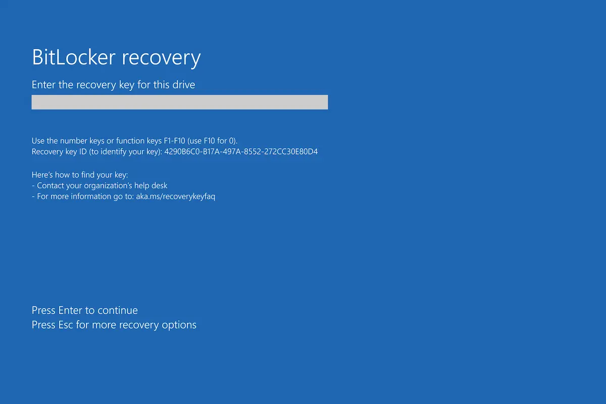 Fix BitLocker Recovery After April 2026 Update