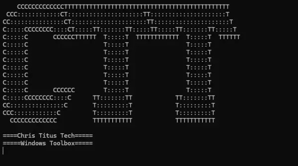 Chris Titus Tech Windows Toolbox - The Ultimate Windows Utility