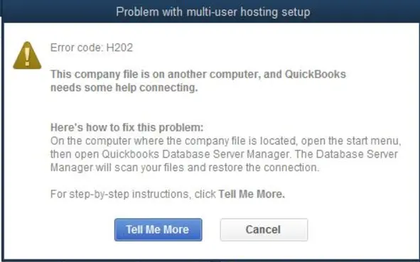 Fix QuickBooks Sync Failure (H202, QuickBooks is not in Multi-User Mode)