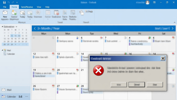 Outlook Shared Calendar Crashes and Sync Bugs: Fix