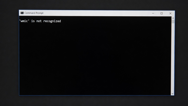 Fix 'wmic' Is Not Recognized in Windows 11