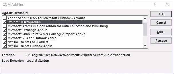 Fix: NetDocs Outlook Add-in Keeps Disabling
